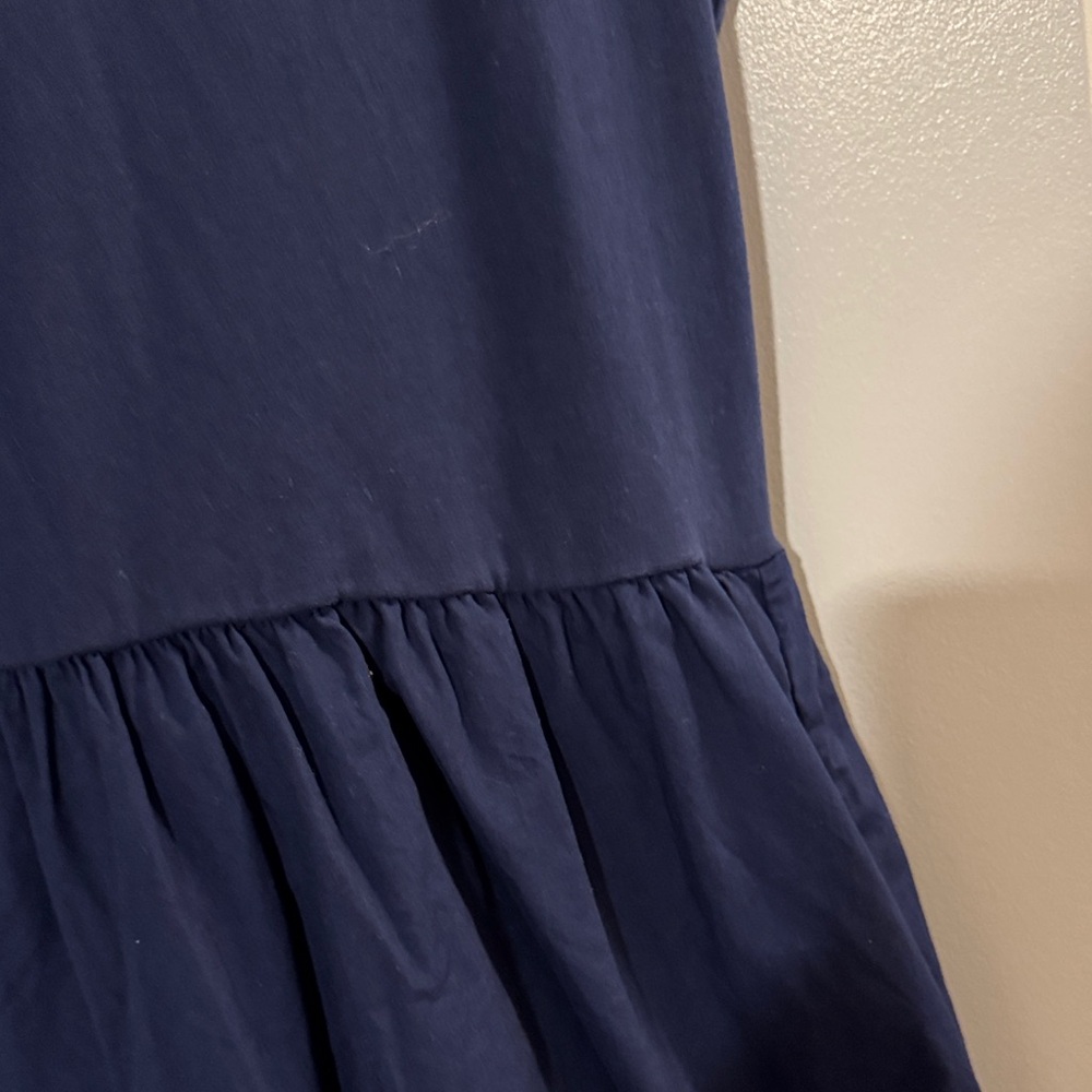J. Crew Factory Navy Casual Dress - Picture 4 of 6